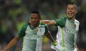 Andrés Ibargüen y Matheus Uribe