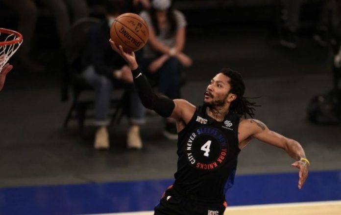 NBA Rose le da la remontada a Knicks sobre los Hawks