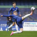 Mandatory Credit: Photo by Jed Leicester/BPI/Shutterstock (11882194v) Timo Werner of Chelsea catches the ball on the end