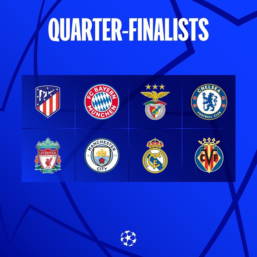 Champions League Así será el sorteo de los cuartos de final de la Champions League