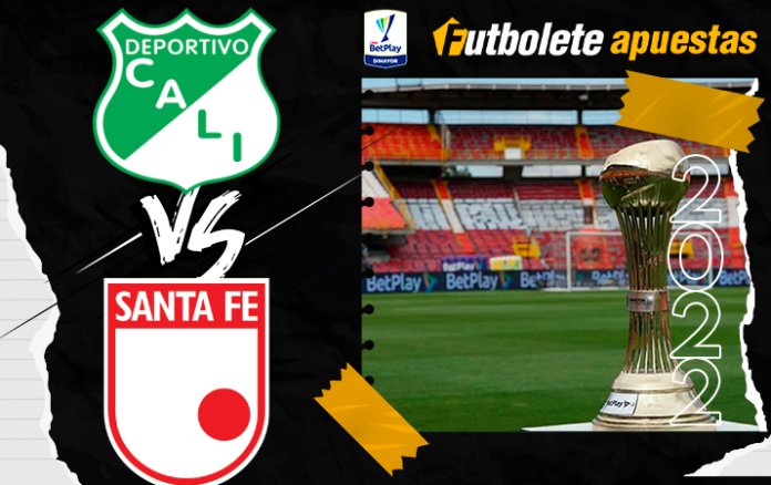 Pronósticos Deportivo Cali vs. Santa Fe de la Liga Betplay 070522