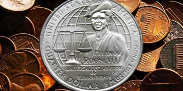 Monedas de Eleanor Roosevelt