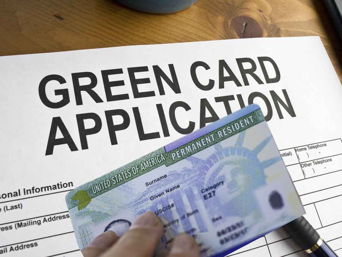 Green Card para extranjeros.