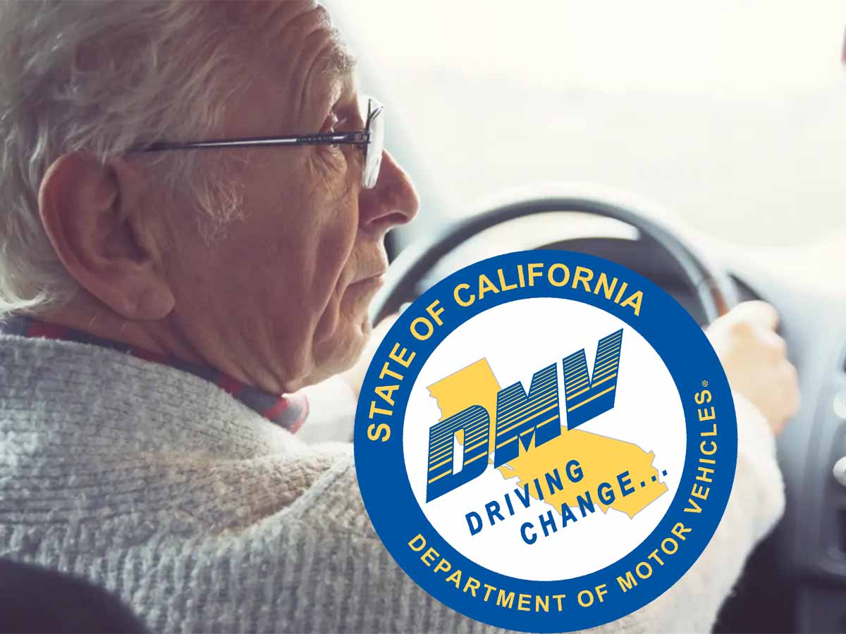 Licencia conducir California adulto mayor