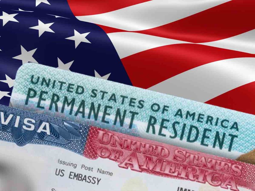 Green Card y visa a través del DV Program