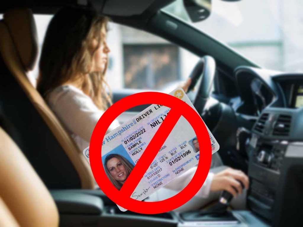Licencia conducir New Hampshire
