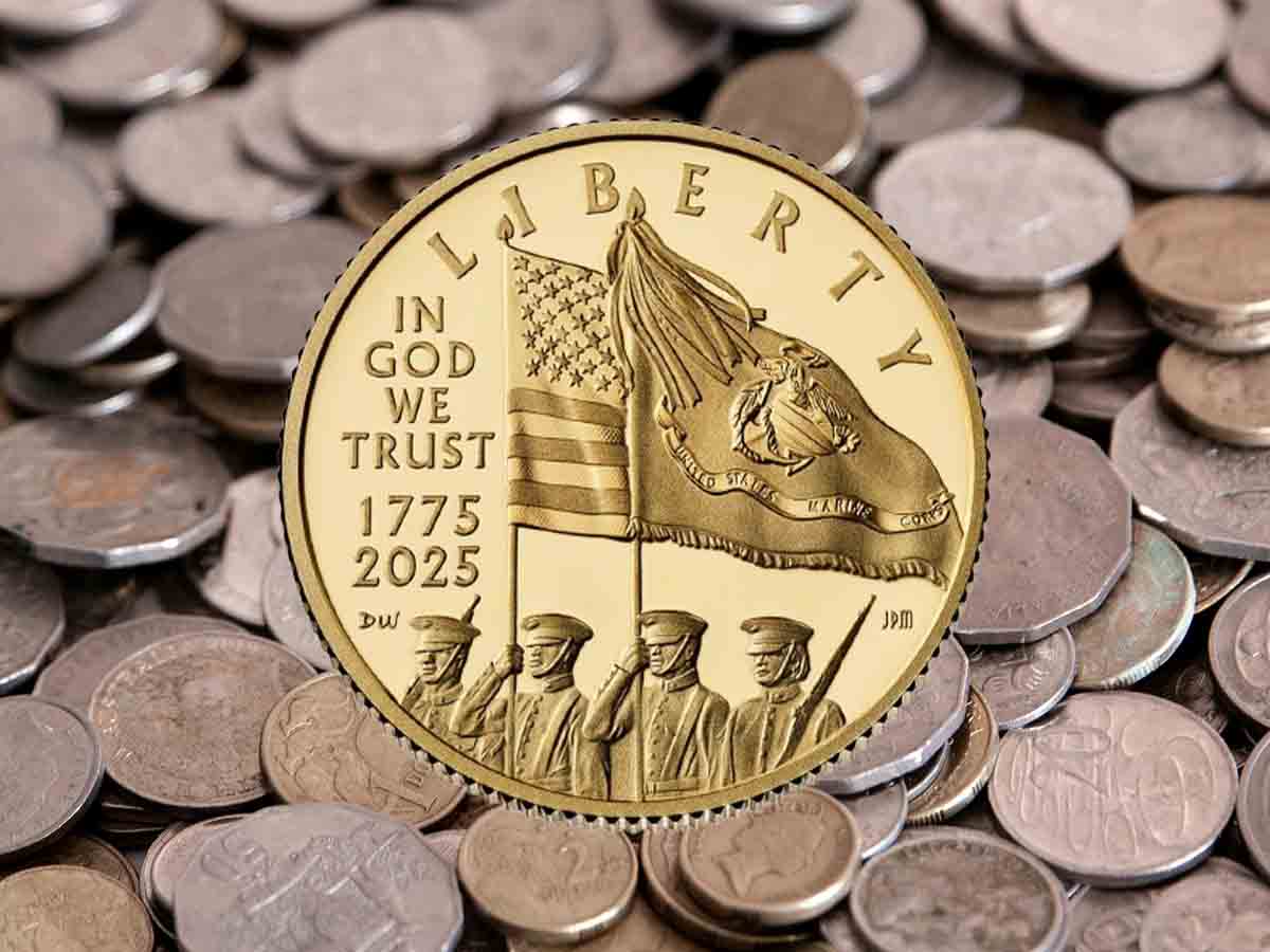 Monedas conmemorativas Marines EE.UU