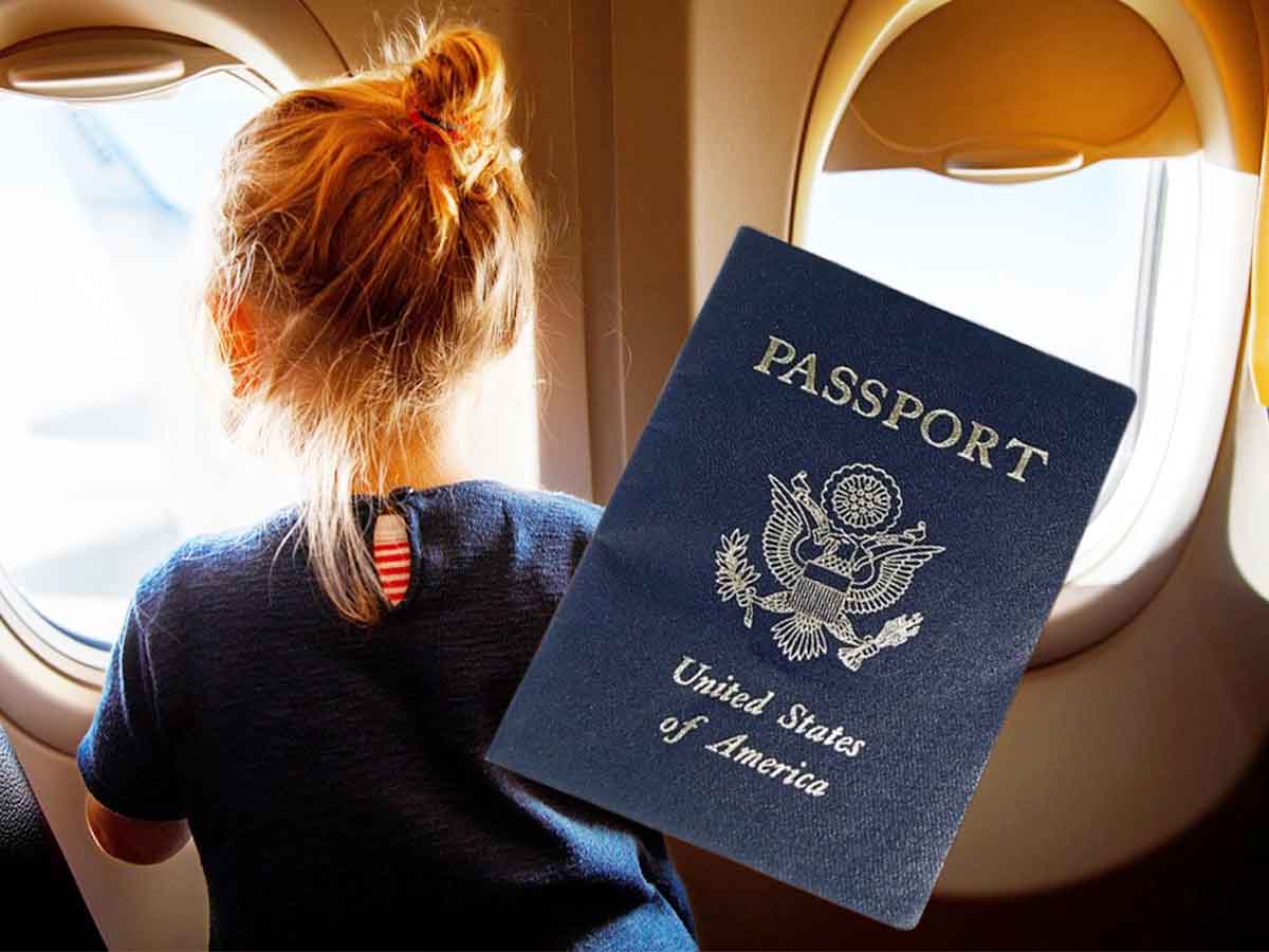 Pasaporte para niños en EE.UU