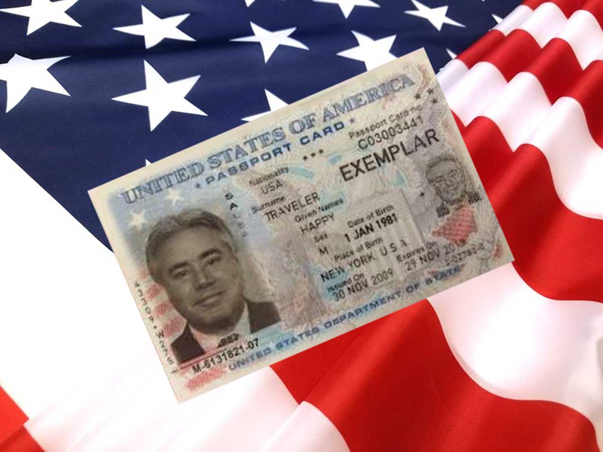 La Tarjeta de pasaporte puede reemplazar a la Real ID.