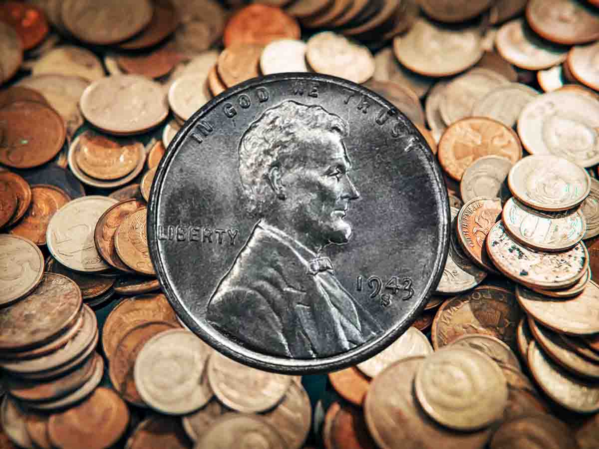 Monedas centavo de acero