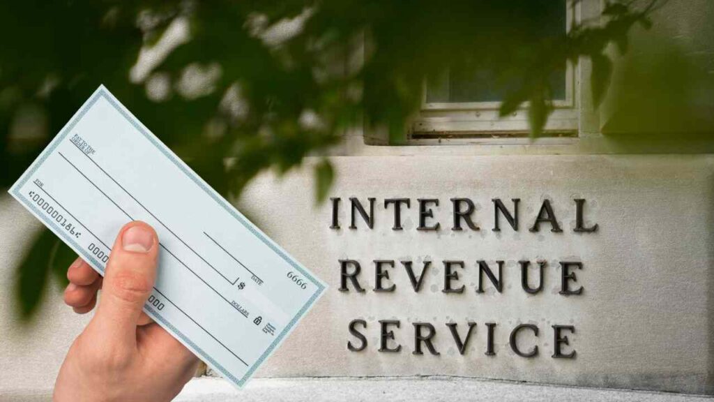 Cheque de reembolso IRS julio
