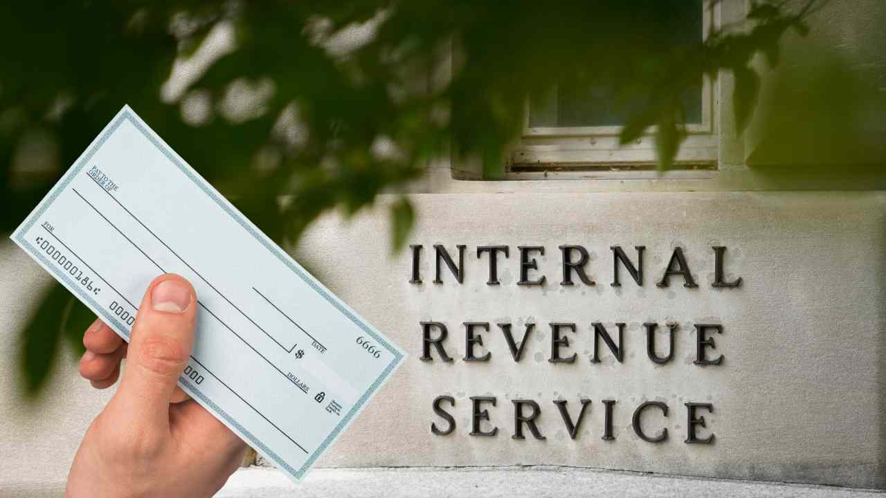 Cheque de reembolso IRS julio