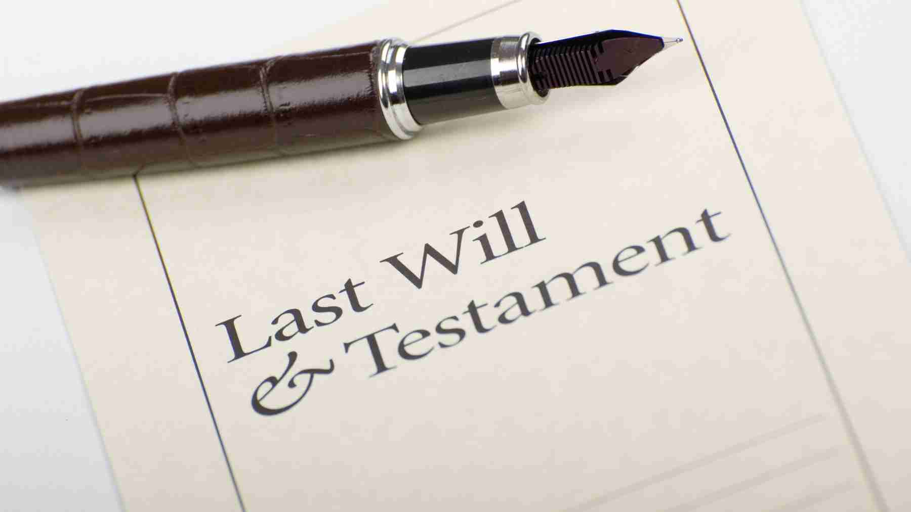 Americanos sin testamentos