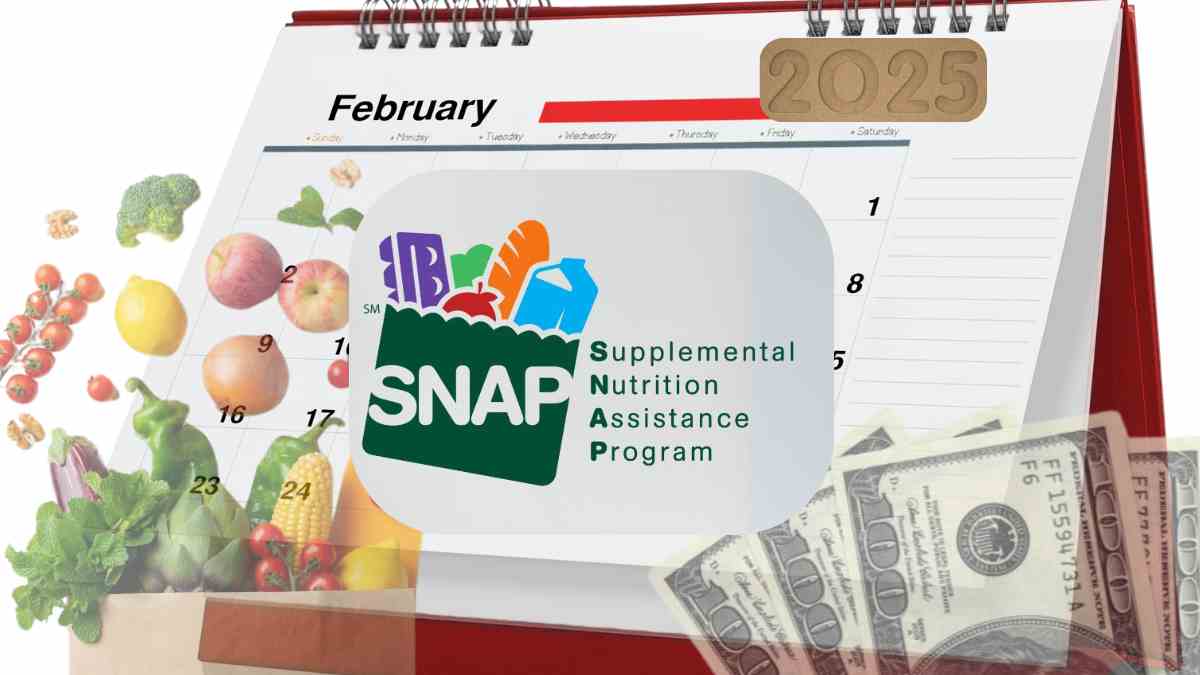 SNAP payment schedule 2025