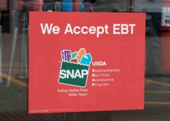 April SNAP payment for families of 5 in the U.S.