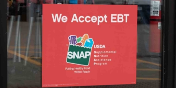 April SNAP payment for families of 5 in the U.S.