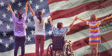 SSDI payment for eligible families in the United States