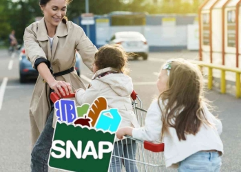 SNAP payments in the United States for 3-member families