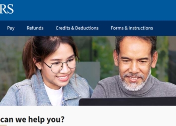 IRS official website - check refunds