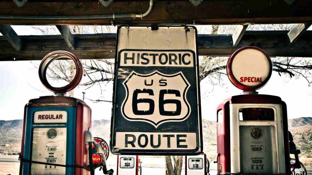 Money on gas for Route 66 from Chicago to Santa Monica