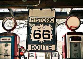 Money on gas for Route 66 from Chicago to Santa Monica