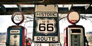Money on gas for Route 66 from Chicago to Santa Monica
