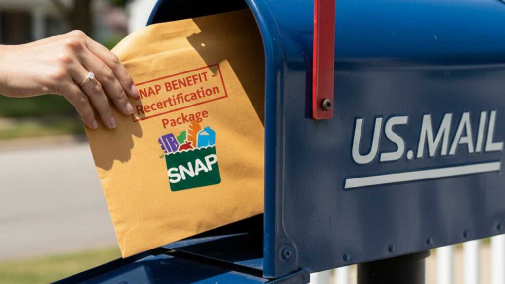 SNAP benefits recertification