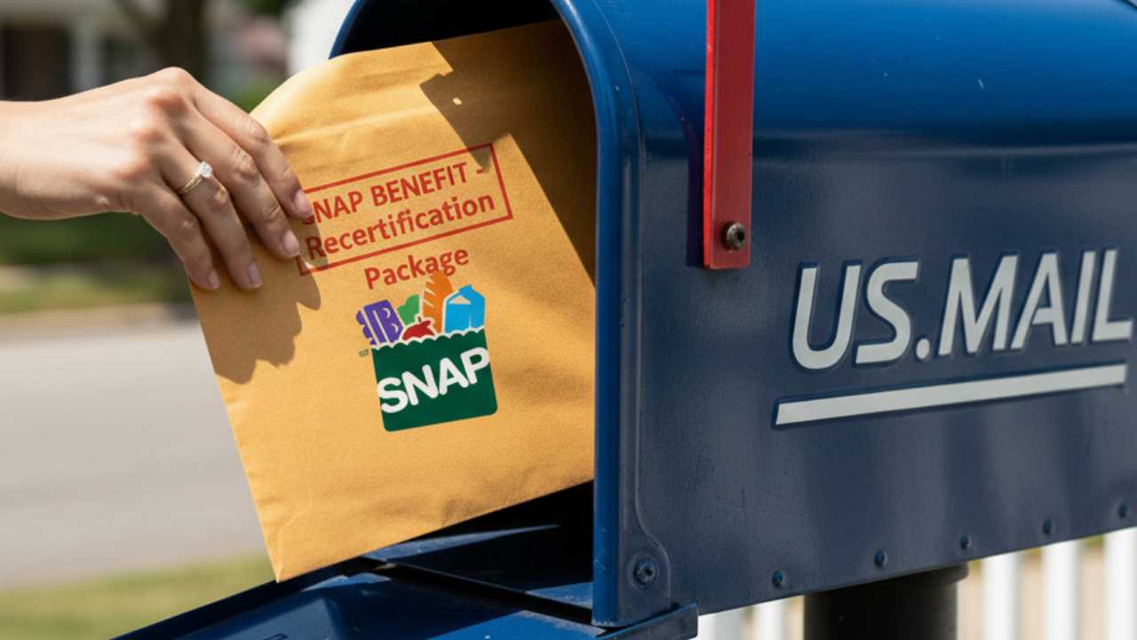 SNAP benefits recertification