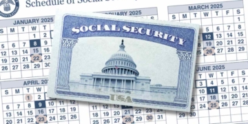 The full calendar for the Social Security benefits in December
