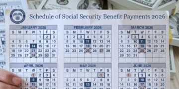 Social Security Schedule: January 2026