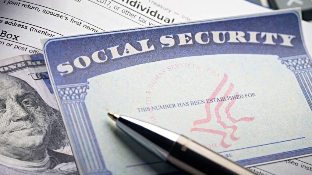 The Social Security payments schedule