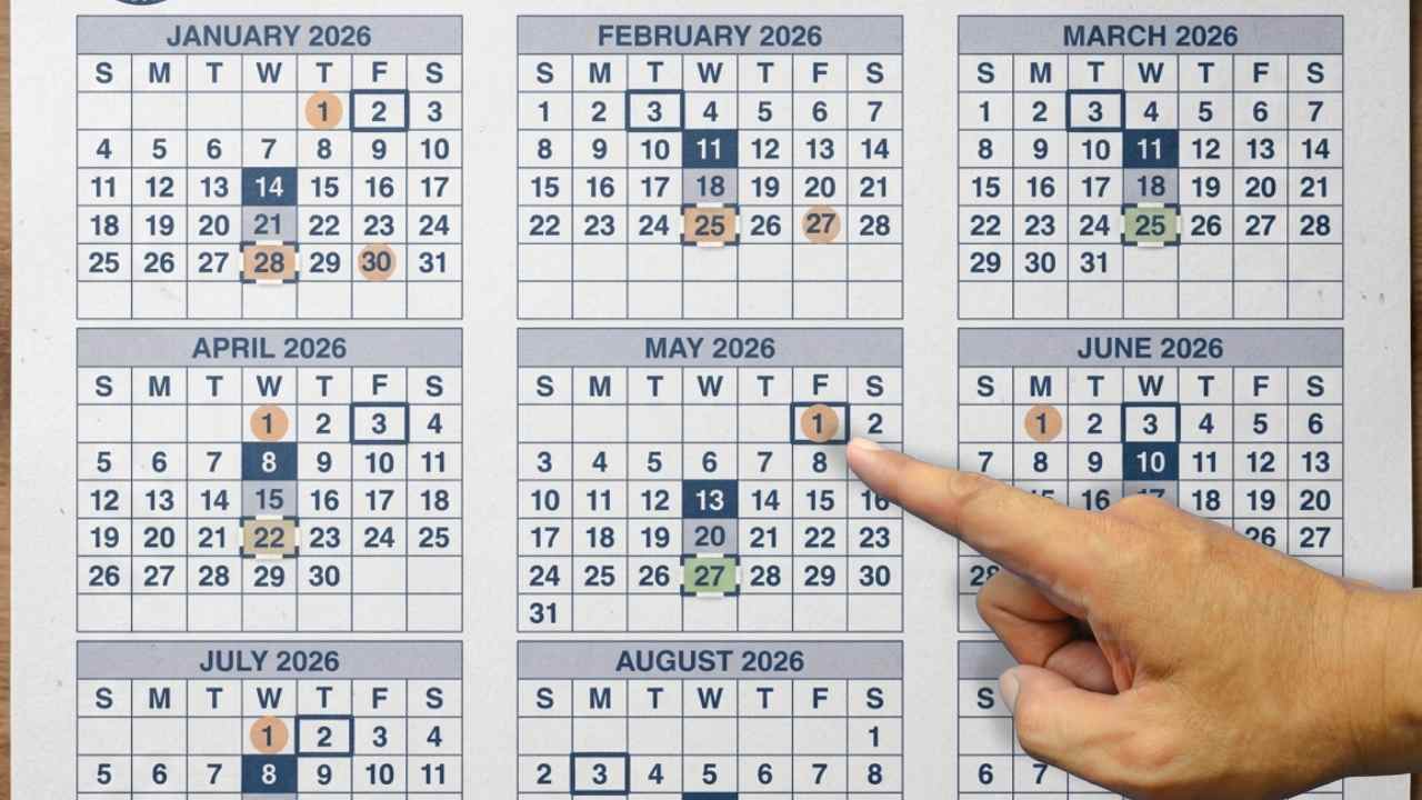 May dates for Social Security benefits