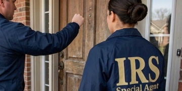 What it actually means when the IRS sends officials with credentials to visit taxpayers at home