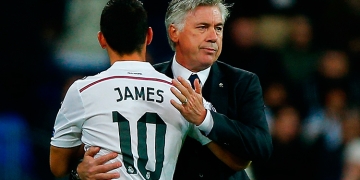 Ancelotti convence a James Rodríguez para que vaya al Napoli