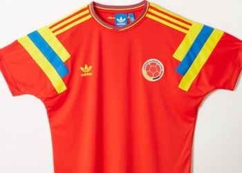 ¿Dónde conseguir la camiseta adidas roja de Colombia en Italia 90?