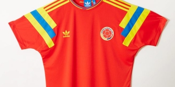 ¿Dónde conseguir la camiseta adidas roja de Colombia en Italia 90?