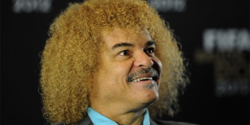 Felicidad absoluta del Pibe Valderrama. ¡Felicitaciones!