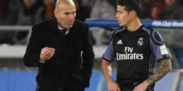 Zinedine Zidane no cambia de opinión sobre James Rodríguez