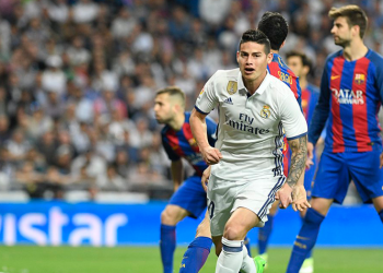 Historia de James Rodríguez en clásicos españoles