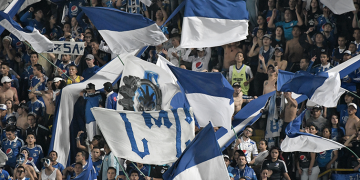 Durísima pancarta contra los jugadores de Millonarios