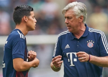 Ancelotti y su mensaje la última vez que habló de James Rodríguez