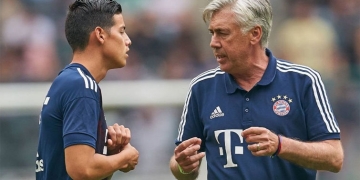 Ancelotti y su mensaje la última vez que habló de James Rodríguez