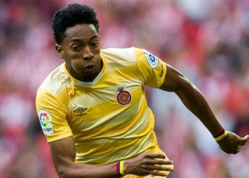 Mensajes de apoyo por parte de los jugadores del Girona para Johan Mojica