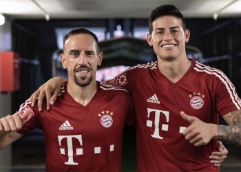 De James, Ribéry y Rafinha para Arturo Vidal: ¡Qué banda!