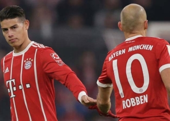Arjen Robben volverá a jugar con el Bayern hasta enero de 2019
