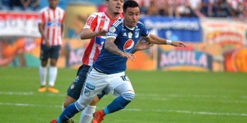 Parte médico sobre el volante de Millonarios, Santiago Montoya