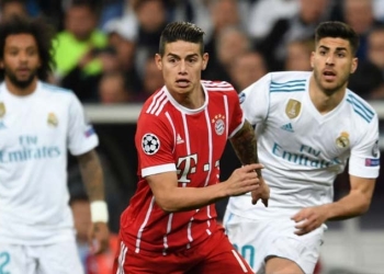 James Rodríguez publicó foto junto a un jugador de Real Madrid e ilusiona a más de un madridista