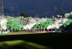 Hinchada Atlético Nacional Liga Águila 2018-1