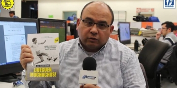 José Orlando Ascencio presenta a Futbolete su libro, «Jueguen, muchachos»
