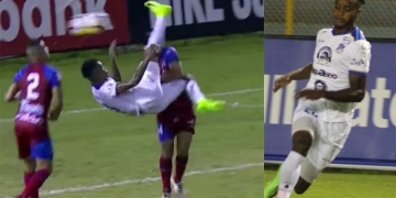 Fáber Gil anotó uno de los mejores goles de colombianos por el mundo en el año